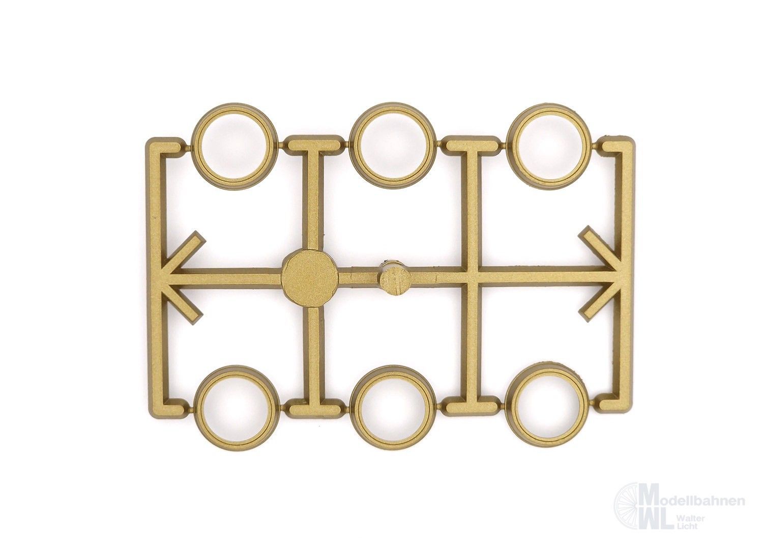 Märklin Ersatzeile E131836 - ERSATZTEIL: Lampenringe 6 St